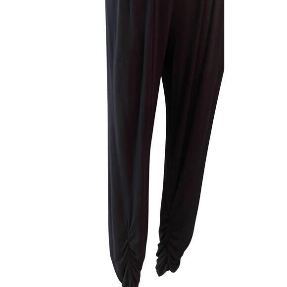 Heart & Hips Black Strapless Ruched Jumpsuit Size Medium - Picture 6 of 8